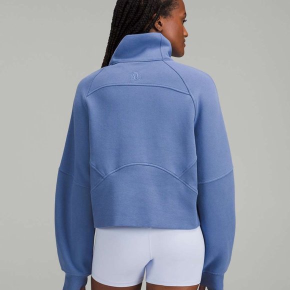 NWT Lululemon Scuba Oversized Funnel Neck, Sz Xs/S, Waterdrdop - Picture 3 of 7